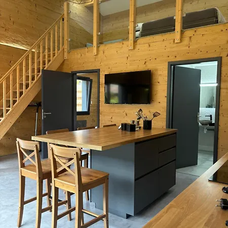Les Perce Neige & Jacuzzi Privatif, Proximite Gerardmer & La Bresse Chalet *