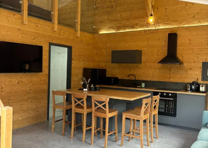 Les Perce Neige & Jacuzzi Privatif, Proximite Gerardmer & La Bresse Chalet *